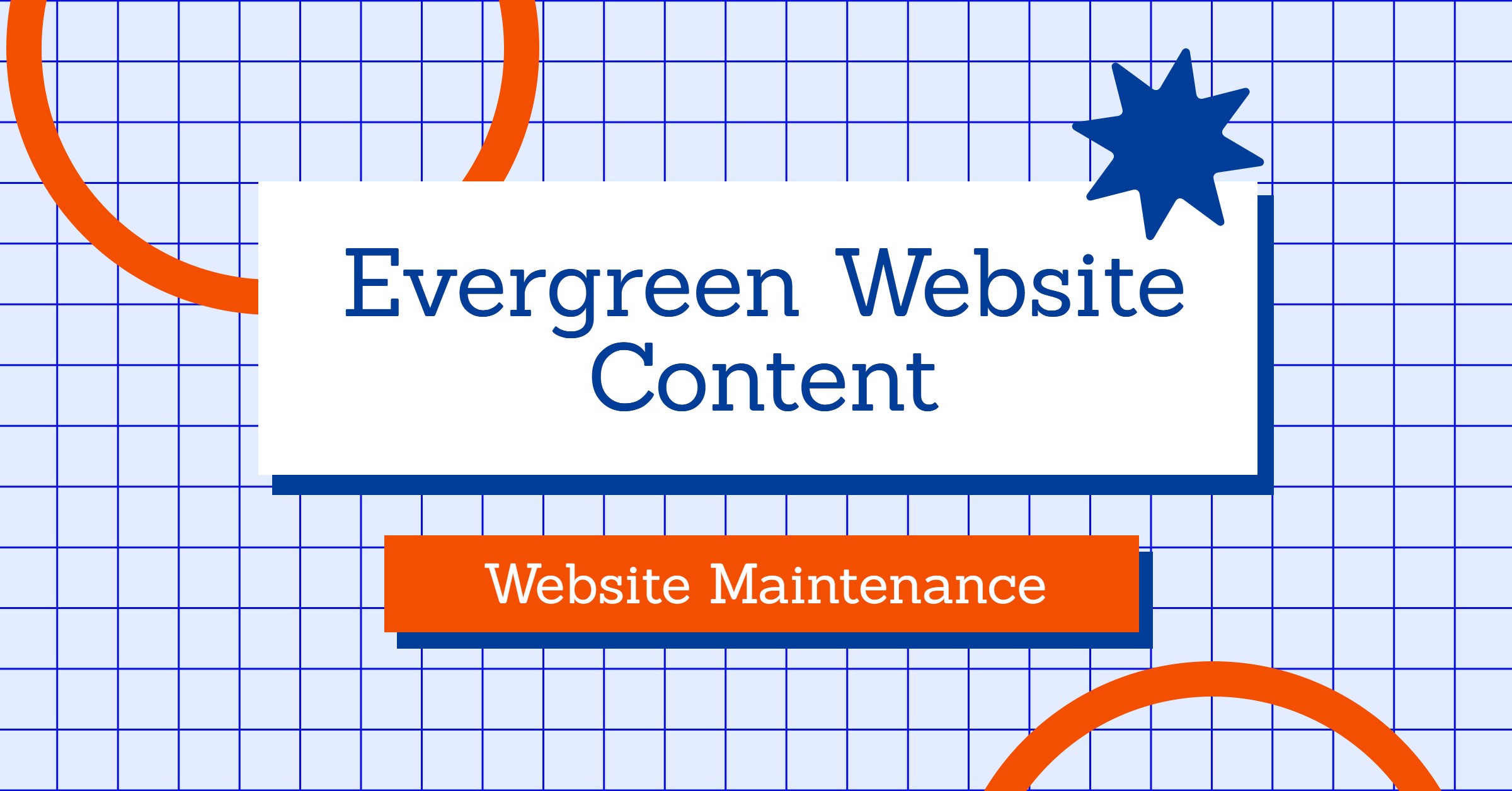 evergreen website content